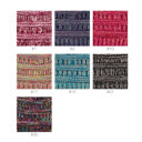 #32 Black/Teal/Purple/HotPink (Four-Tone) CC Crafted Multi-Toned Bun Kids Youth to Adult Beanies Hats