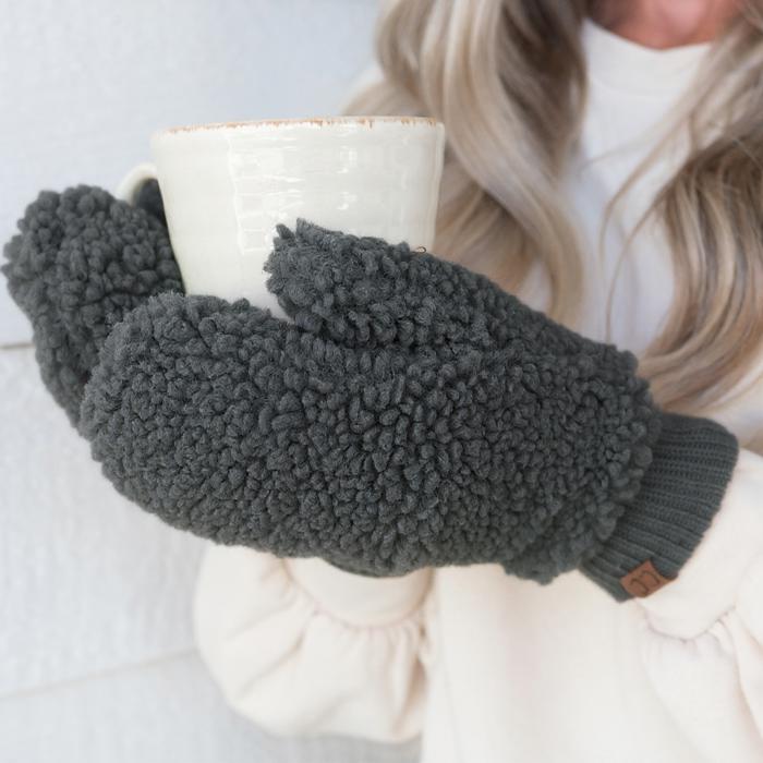 C.C® Soft Sherpa Accessible Mittens by Truly Contagious