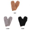 Rust C.C® Oh So Soft Boucle Mittens