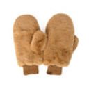 Camel CC Plush Touchscreen Accessible Mittens
