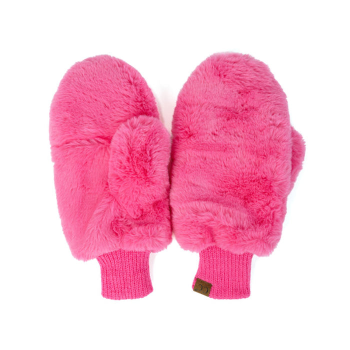 CC Plush Touchscreen Accessible Mittens