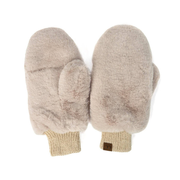 CC Plush Touchscreen Accessible Mittens