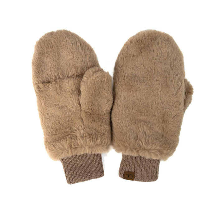 CC Plush Touchscreen Accessible Mittens
