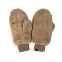 Mocha CC Plush Touchscreen Accessible Mittens
