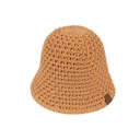 Natural CC Crochet Knit Hat | Foldable