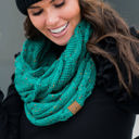 Sea Green Confetti CC Confetti Scarf