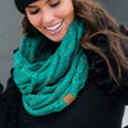Sea Green Confetti CC Confetti Scarf