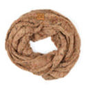 Taupe Confetti CC Confetti Scarf