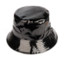 Black CC Luxury Waterproof Bucket Hat