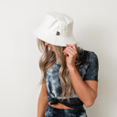 Ivory CC Luxury Waterproof Bucket Hat