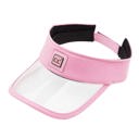 Pink CC Clear Brim Visor