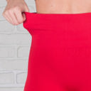 Red | Pant Size 0-13 Tummy Control Fleece Lined Leggings Two Sizes Curvy Added