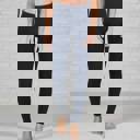 Navy | Pant Size 11-17 Tummy Control Fleece Lined Leggings Two Sizes Curvy Added