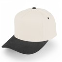 Black Kids Two Tone Canvas Trucker Cap