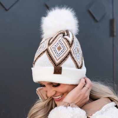 CC Beanie Geometric