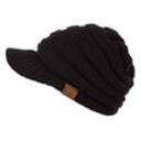 Black C.C® Beanie Brim Cap