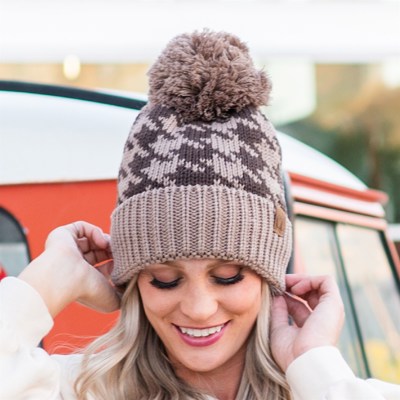 C.C® Houndstooth Beanie