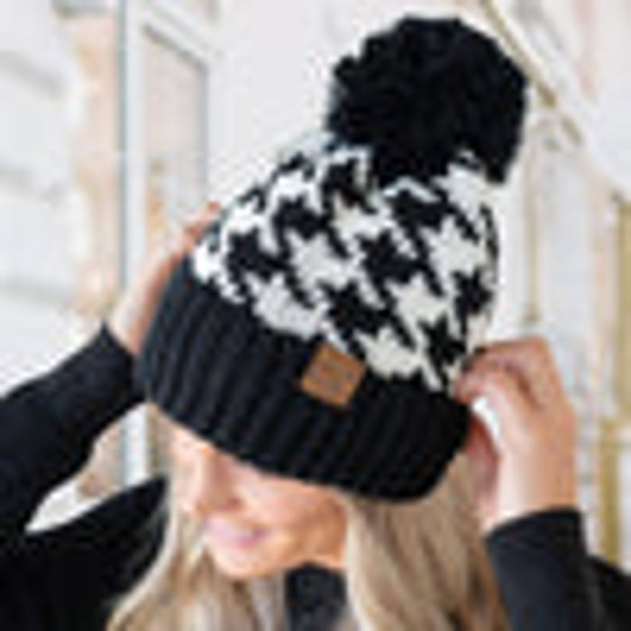 C.C® Houndstooth Beanie