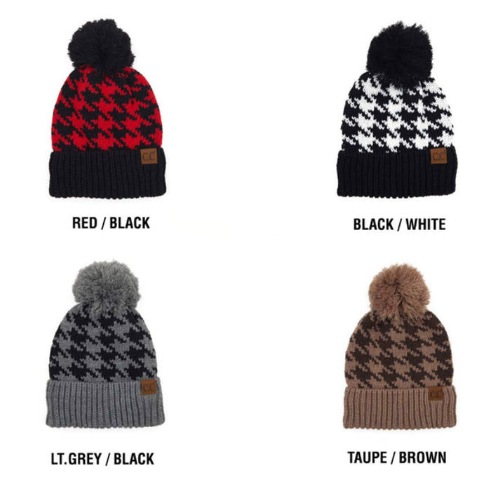 C.C® Houndstooth Beanie