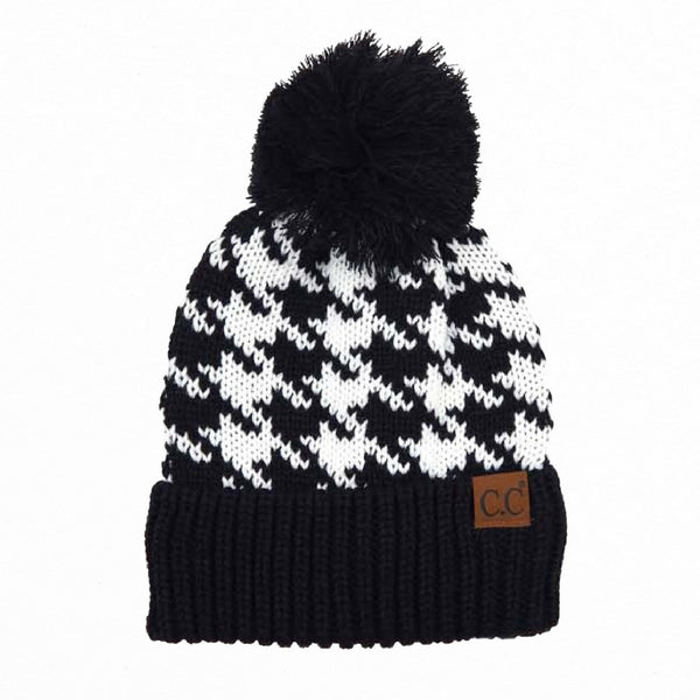 C.C® Houndstooth Beanie