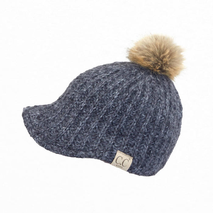 CC Knitted Ball Cap Beanie