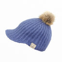 Black CC Knitted Ball Cap Beanie