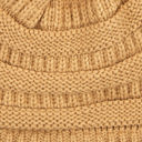 Camel w/Same Color Pom C.C® Trending Pom School Spirit Colors Beanies Hats