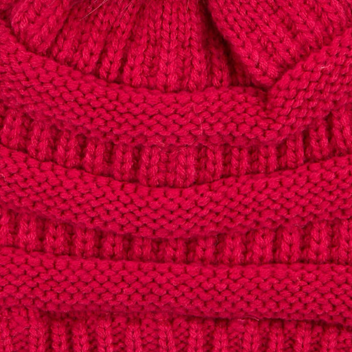 C.C® Trending Pom School Spirit Colors Beanies Hats