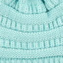 Mint w/Same Color Pom C.C® Trending Pom School Spirit Colors Beanies Hats
