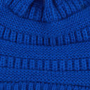 Royal Blue w/Same Color Pom C.C® Trending Pom School Spirit Colors Beanies Hats
