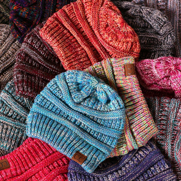 C.C® Two-Tone Super Soft Popular Beanies Hats