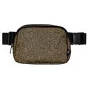 Smoky Topaz C.C� Glitter Tiny Mesh Fanny Pack Belt Bag by Truly Contagious