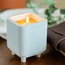 Light Gray Concrete Beeswax Candles