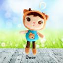 Deer Cute Keychain Dolls