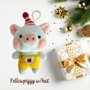 Yellowpiggy w/hat Cute Keychain Dolls