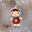 Coffee Cute Keychain Dolls