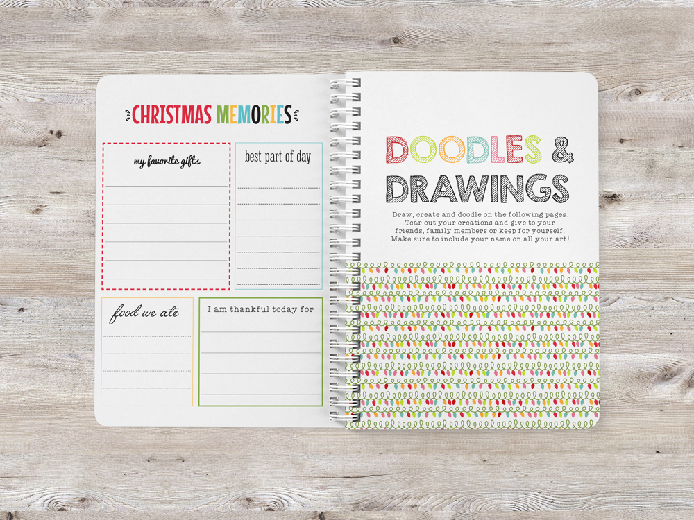 Kids Christmas Busy Book | 5.5 x 7.25