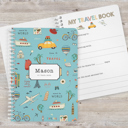 Blue Print Kids Travel Notebook | 5.5" x 7.25" | 30 Pages