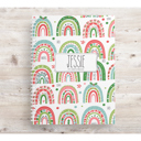 Christmas Rainbows Christmas Sketchbook | 8.5 x 11 | 50 Blank Pages