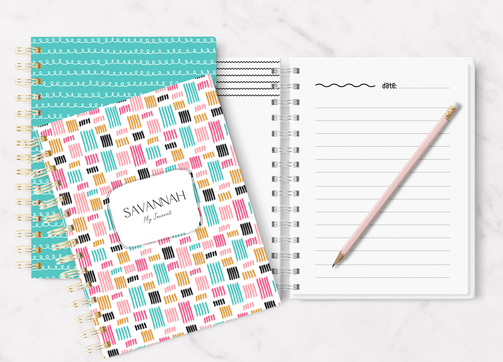 Personalized Kids Writing Journal | 5.5 x 7.25 | 75 Pages