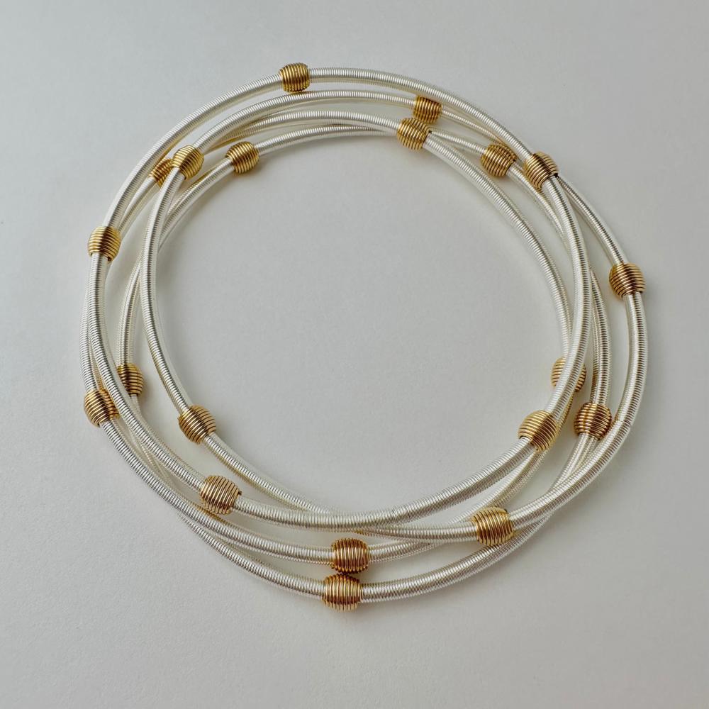 Beaded Guitar String Bracelets