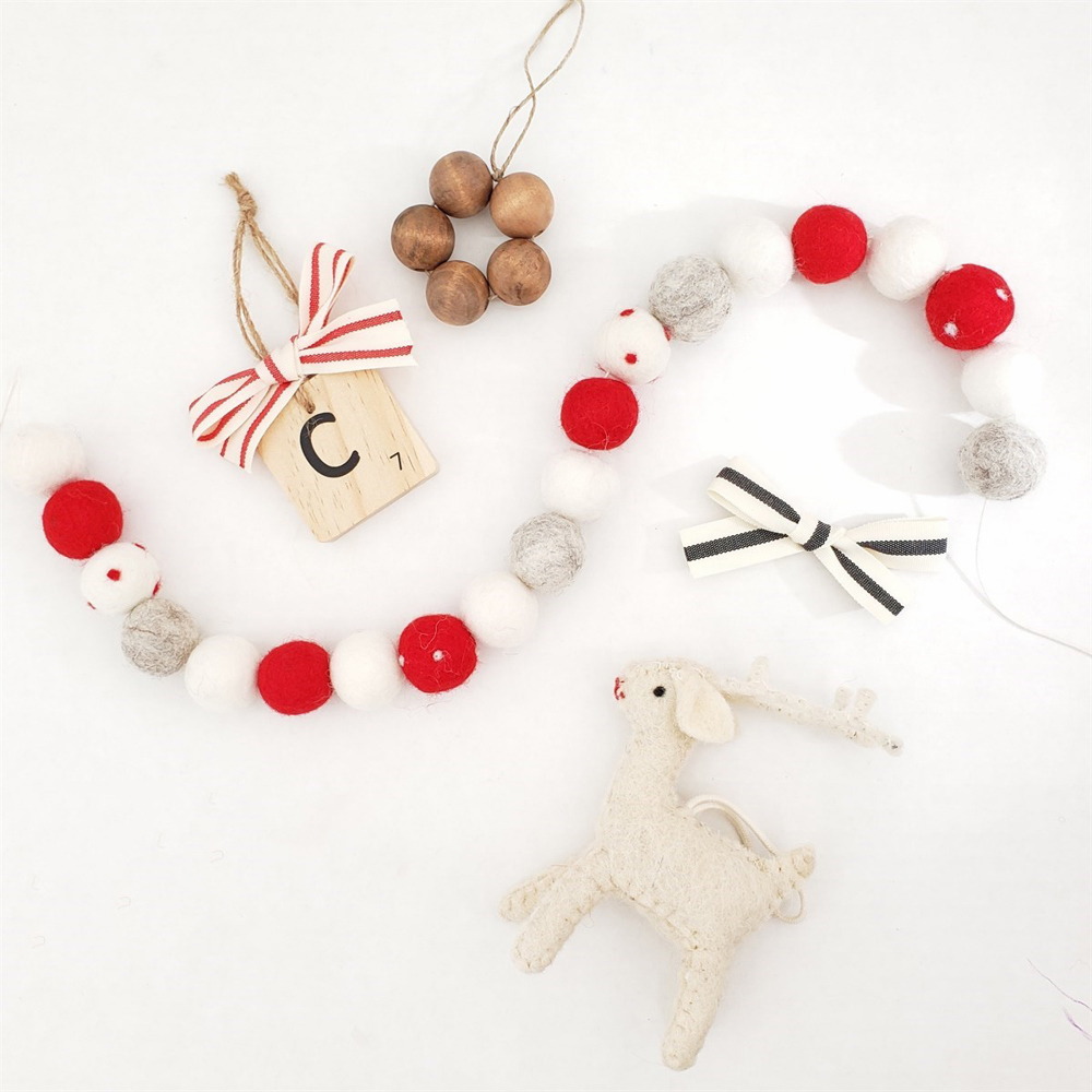 Christmas Felt Garland