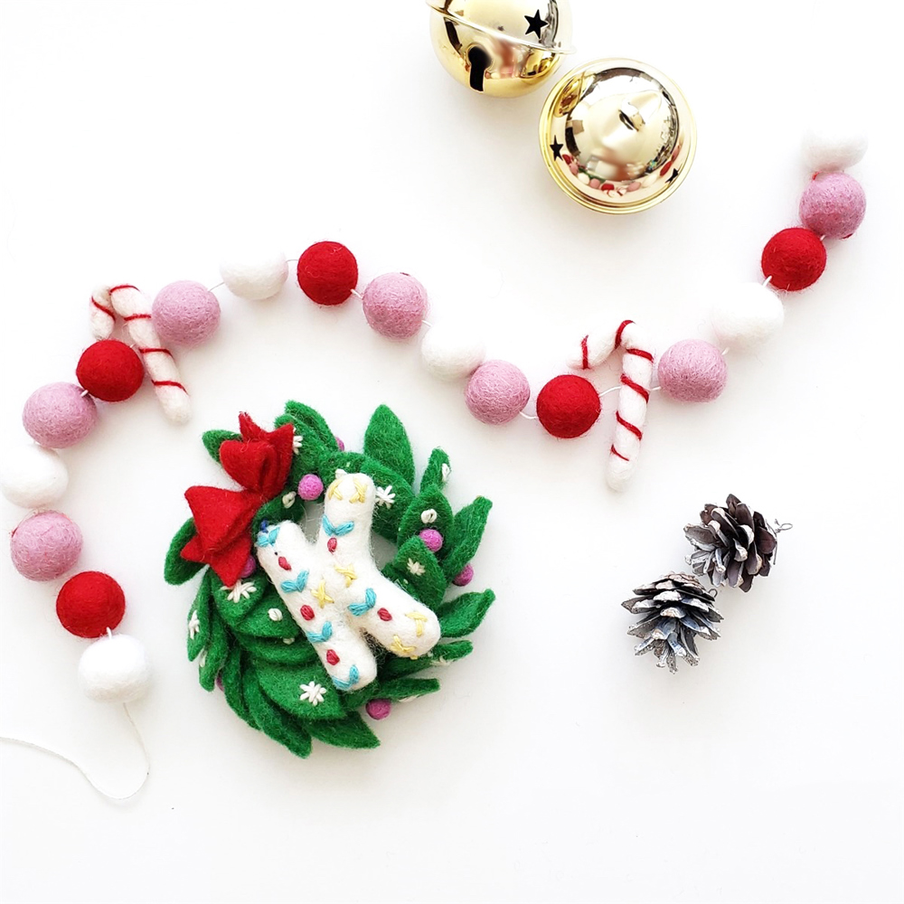 Christmas Felt Garland