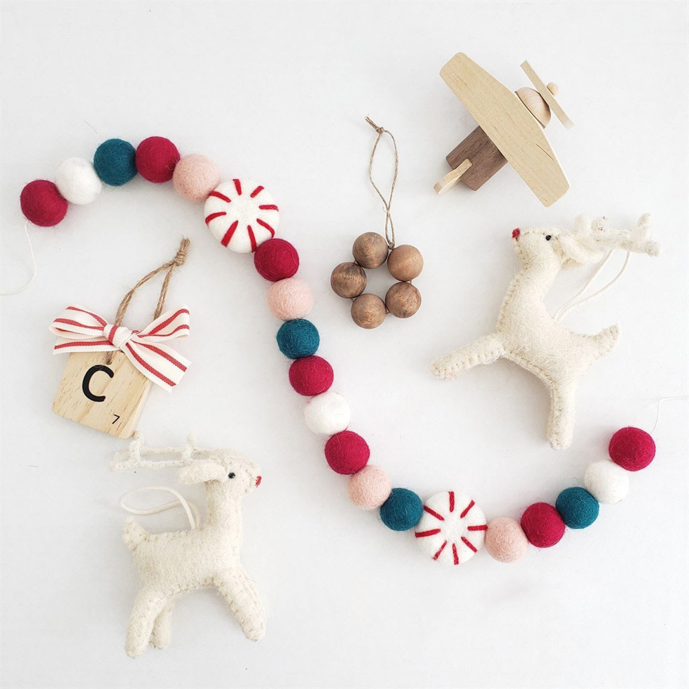 Christmas Felt Garland