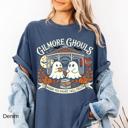 Small Denim Gilmore Ghouls Ghost Parody Funny Halloween T-Shirt 