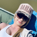  DARLIN' Country Women's Classic Foam SnapBack Trucker Hat | Tan Camo