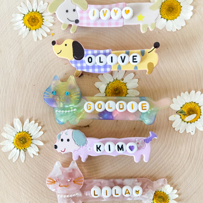 Custom Animal Hair Clip 