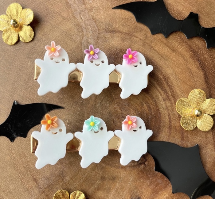 Ghost trio hairclip