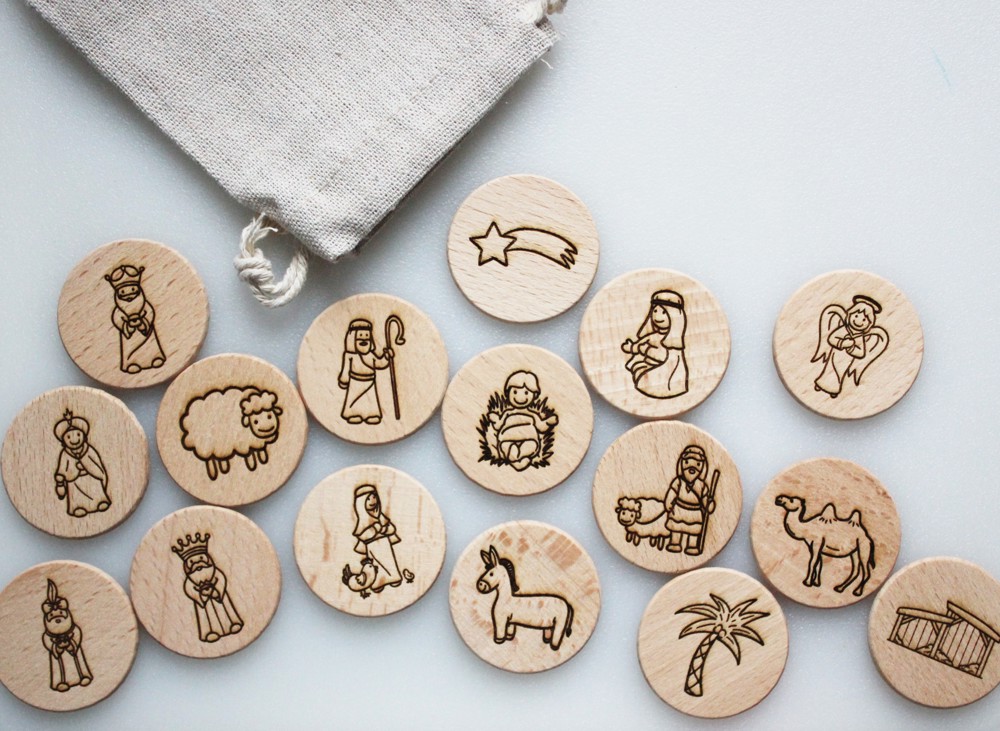 Wooden Storytelling Game