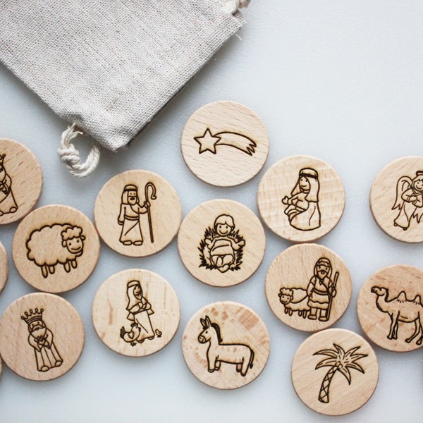 Wooden Storytelling Game